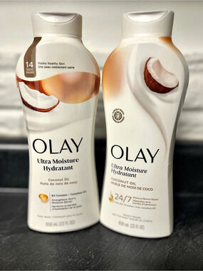 Olay Ultra Moisture Hydrating Body Lotion Coconut Oil Coconut Oil 24-Hour